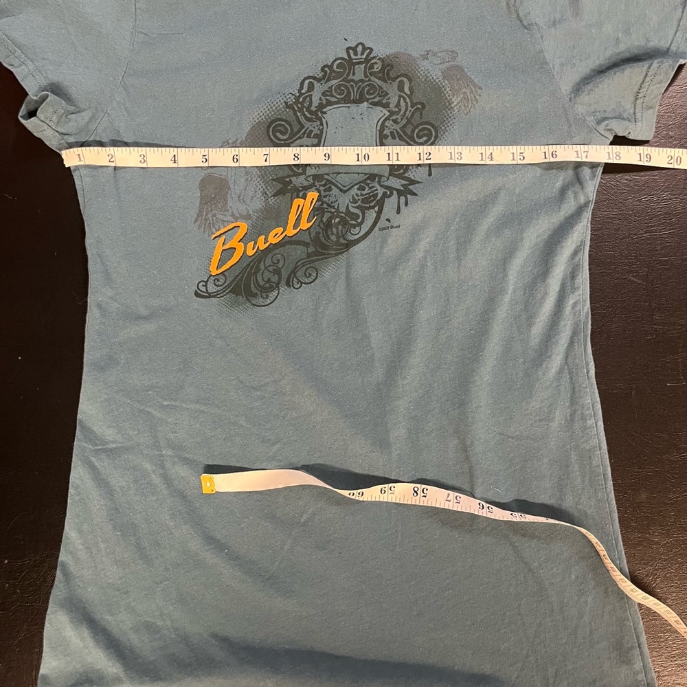 Buell Motorcycles tee 18” p2p - Picture 8 of 9